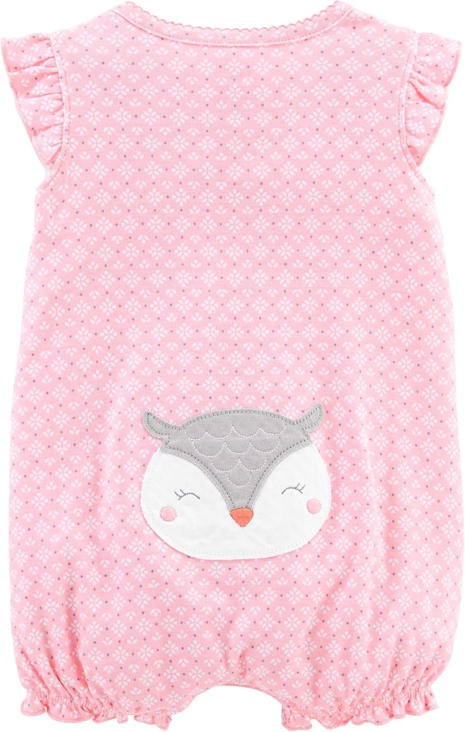 image:imageSimple Joys by Carters Baby Boys 3 pack Snap up RompersLight PinkLilac DotsWhite Unicorn