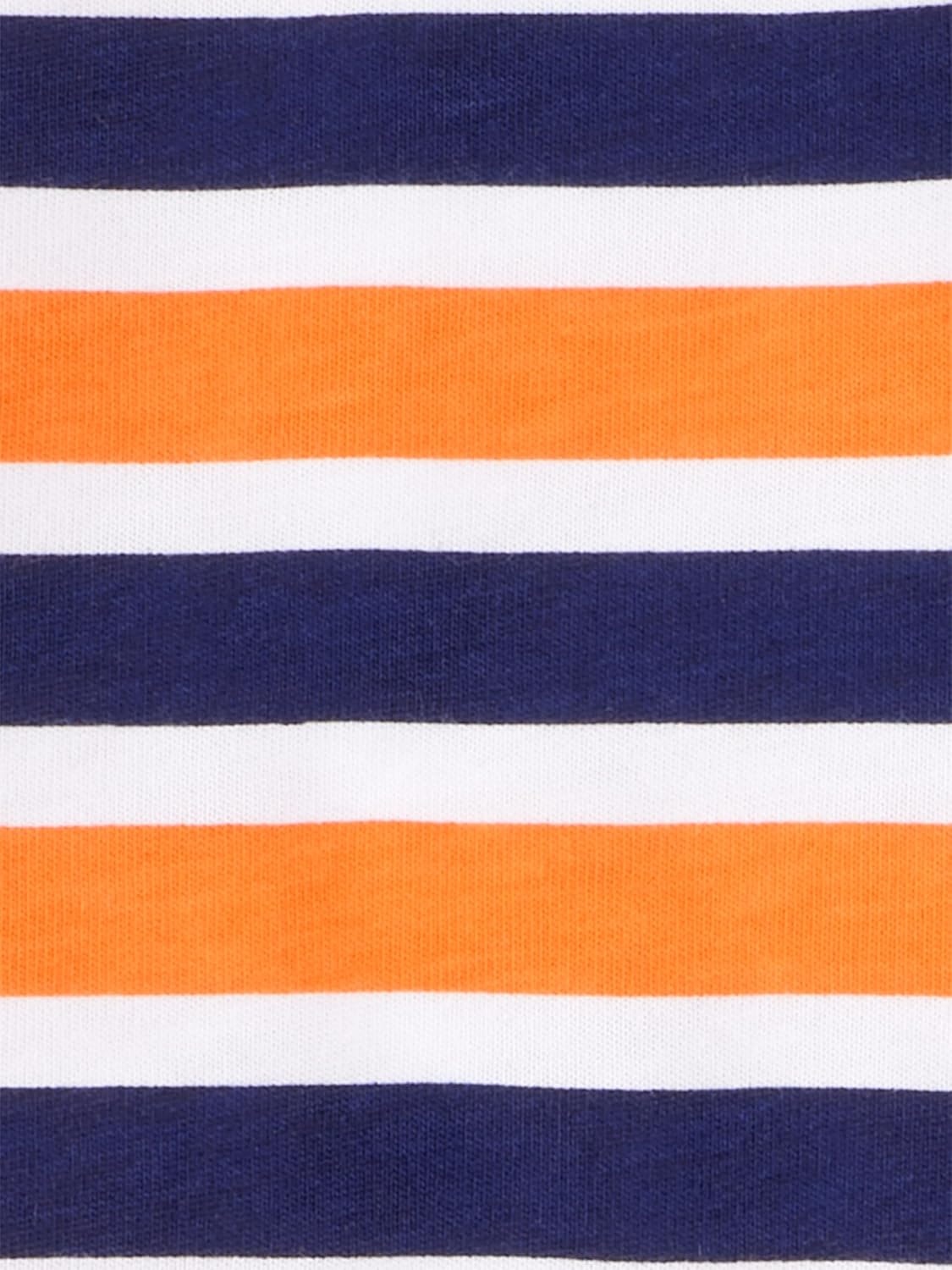 image:imageSimple Joys by Carters Baby Boys 3pack RompersOrange Blue StripeNavy StripeRed Anchors