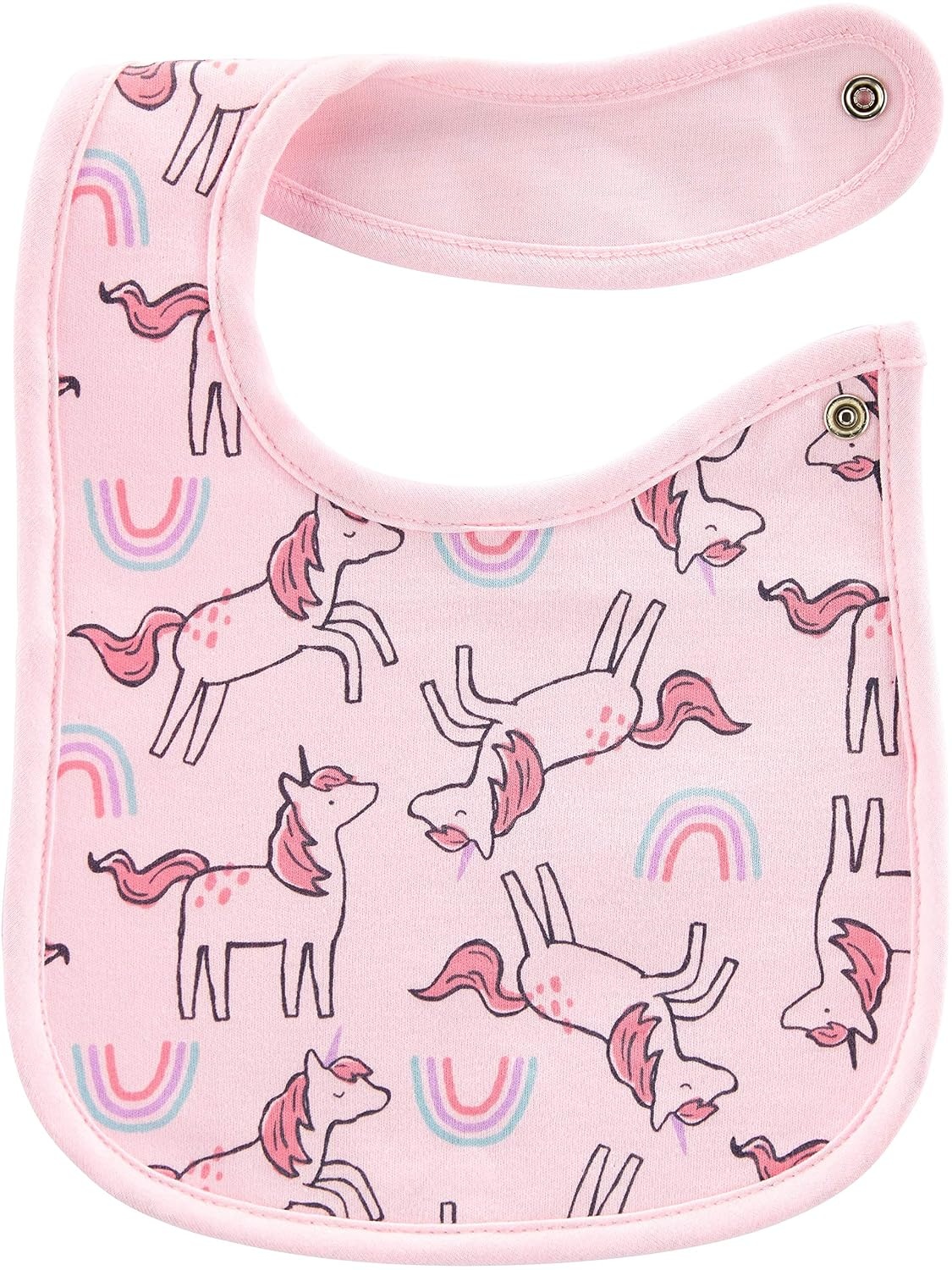 image:imageSimple Joys by Carters Baby Boys 7Pack Teething BibsMulticolorFloralUnicorn