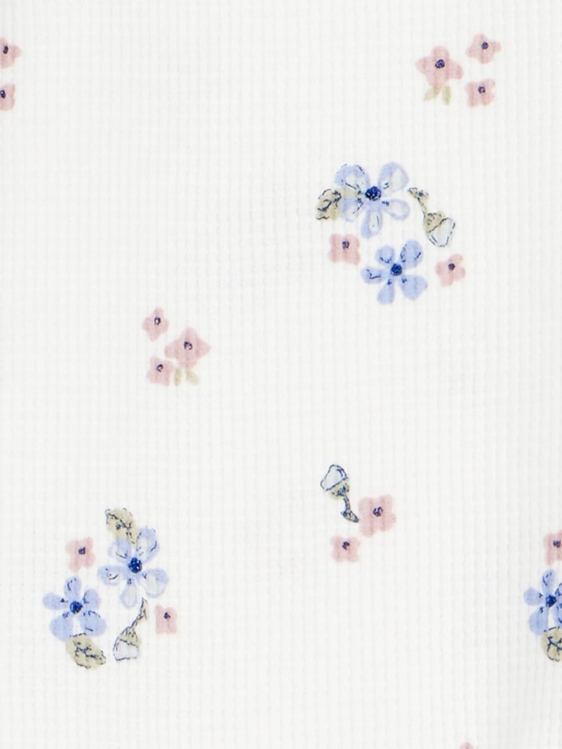 image:imageSimple Joys by Carters Baby Girls 2way Zip Thermal Footed Sleep and Play Pack of 2Floral Goose