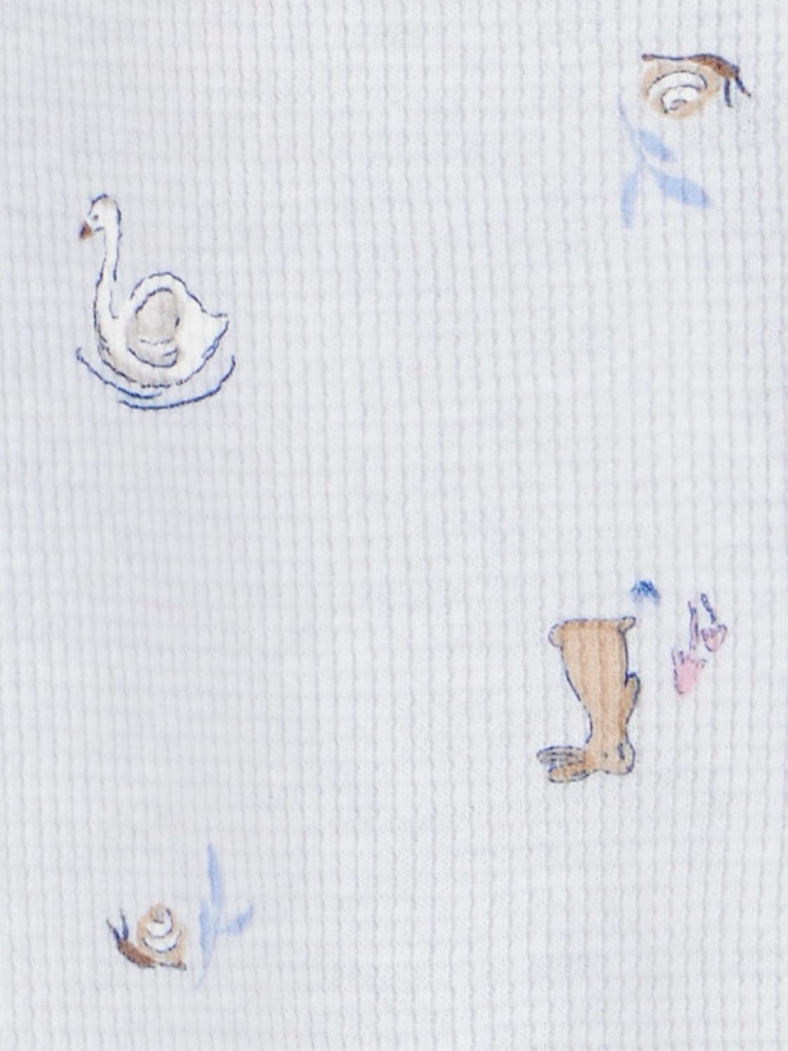 image:imageSimple Joys by Carters Baby Girls 2way Zip Thermal Footed Sleep and Play Pack of 2Floral Goose