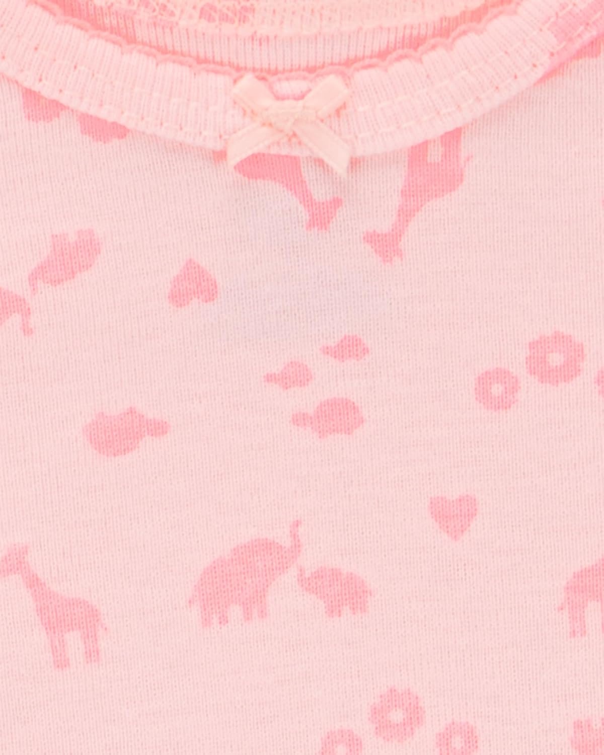 image:imageSimple Joys by Carters Baby Girls 3pack Cotton Sleeper GownBlue DucksPink AnimalWhite Floral