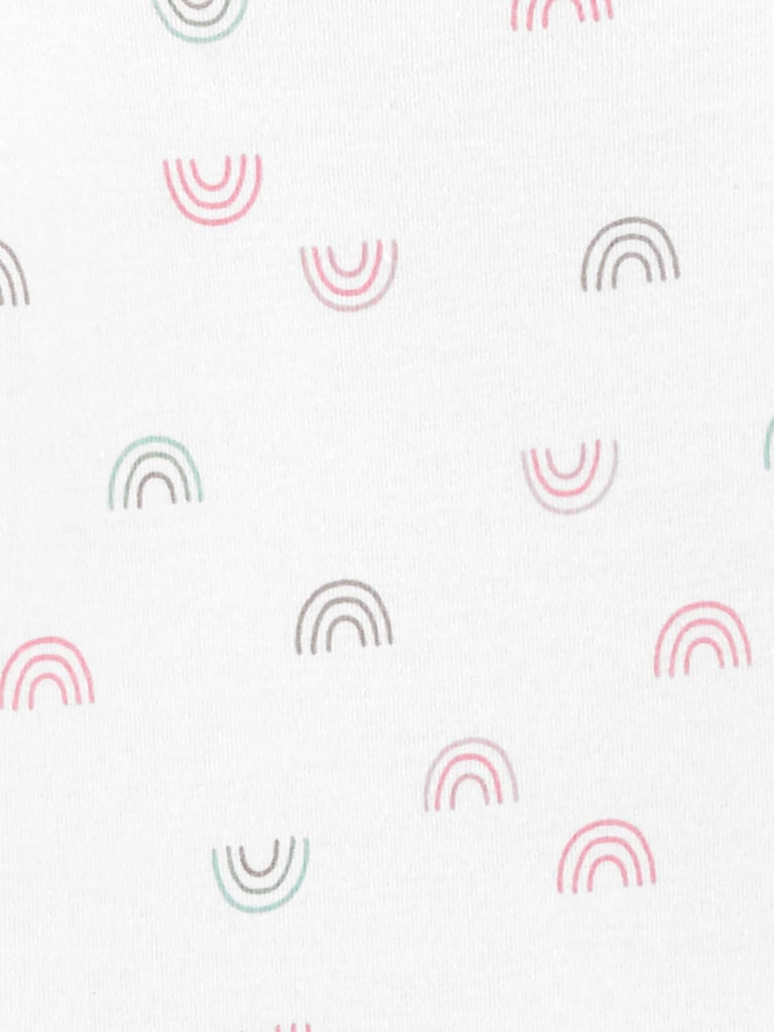 image:imageSimple Joys by Carters Baby Girls 3pack Cotton Sleeper GownLight Pink BunnyWhite RainbowElephants