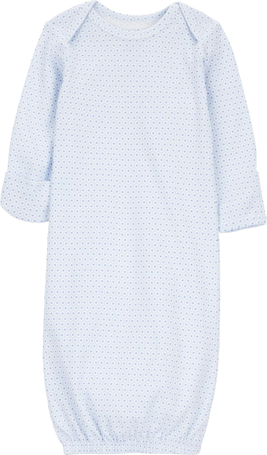 image:imageSimple Joys by Carters Baby Girls 3pack Cotton Sleeper GownMauve Floral Blue