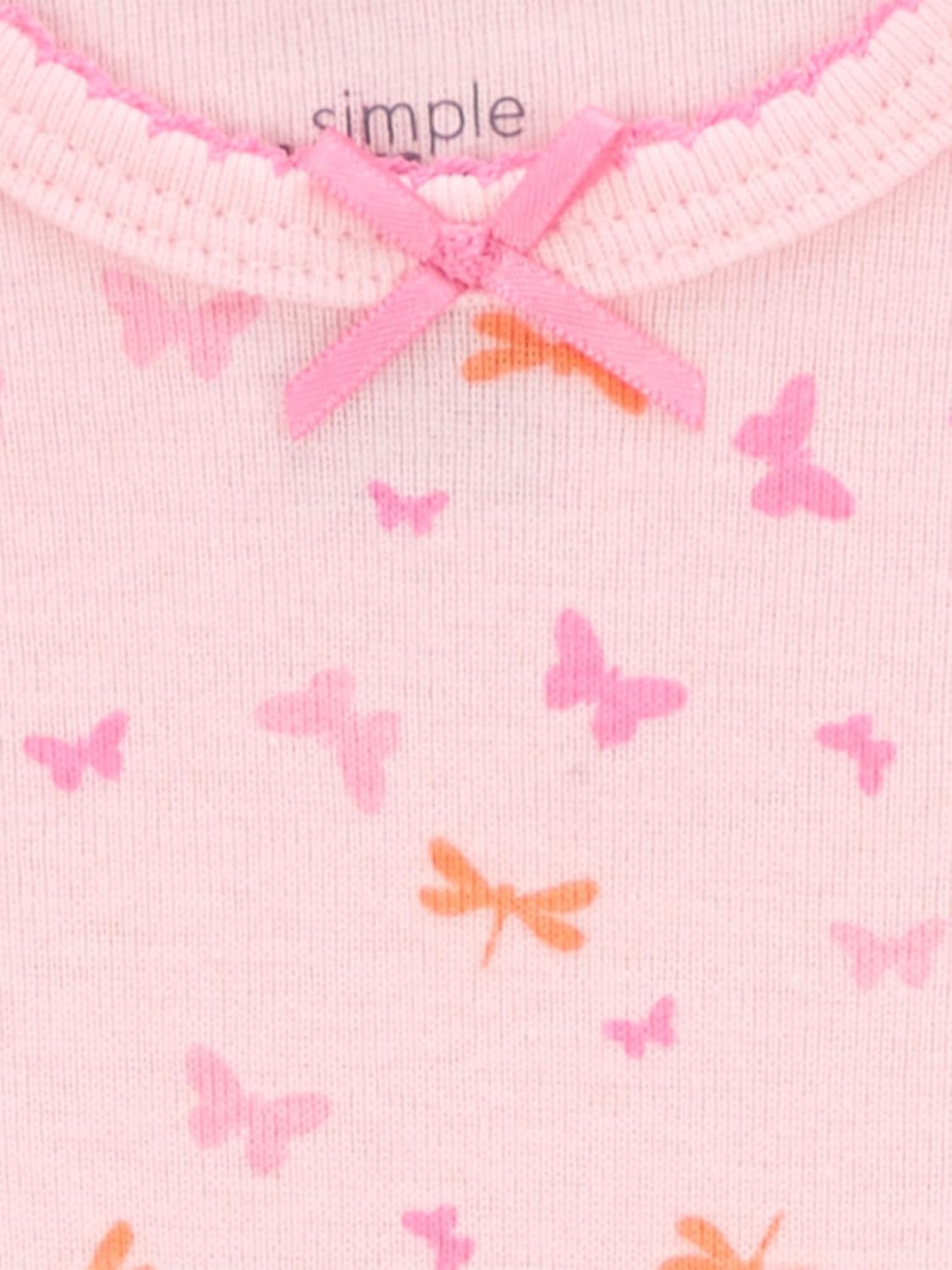image:imageSimple Joys by Carters Baby Girls 3pack Cotton Sleeper GownPinkMint GreenWhite