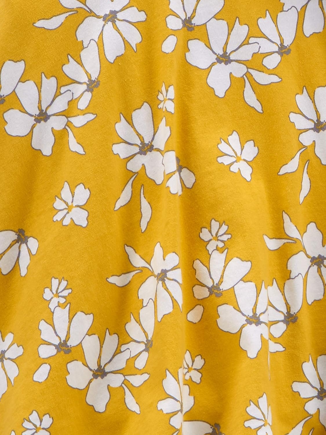 image:imageSimple Joys by Carters Baby Girls Shortsleeve and Sleeveless Dress Sets Pack of 2Grey PineappleMustard Yellow Flowers