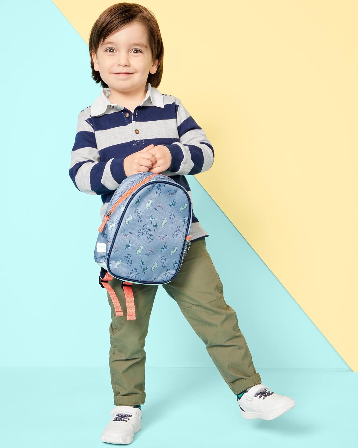 image:imageSimple Joys by Carters Mini Backpack Mint Green Watermelon One SizeBlue Dinosaur