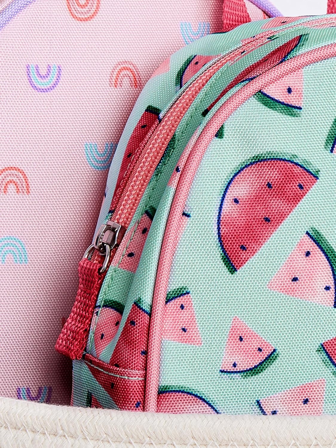 image:imageSimple Joys by Carters Mini Backpack Mint Green Watermelon One SizePink Rainbow