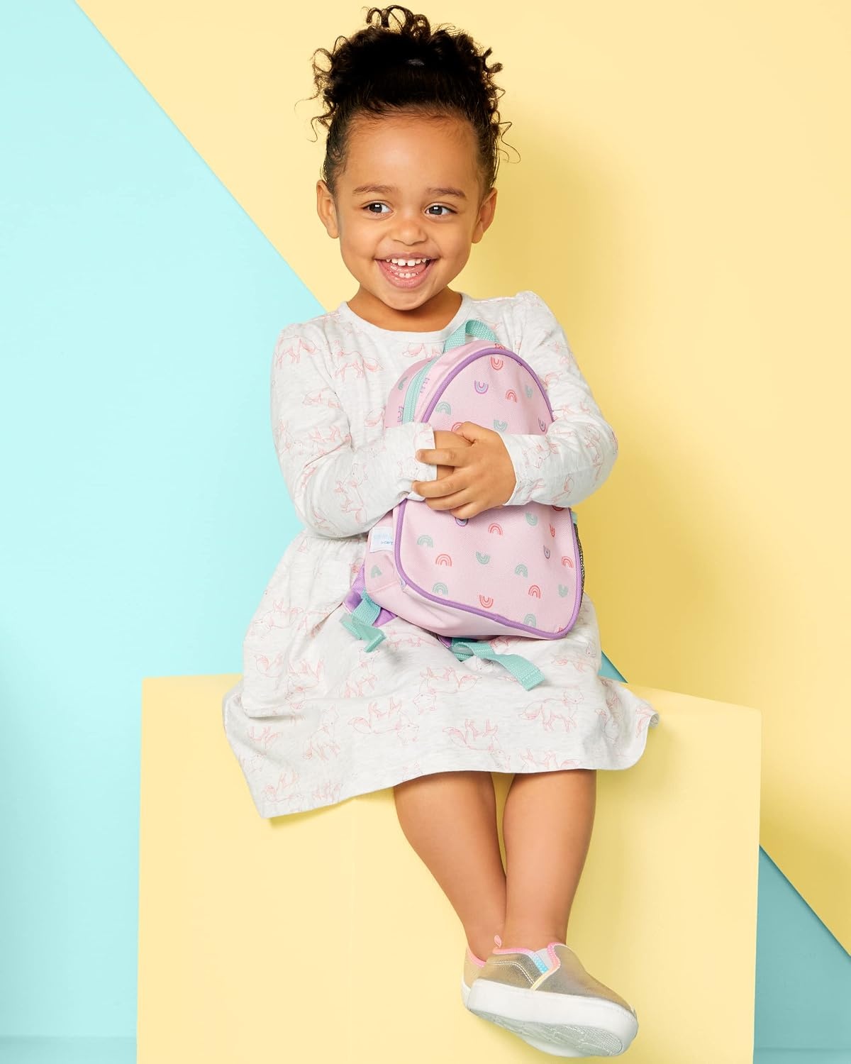 image:imageSimple Joys by Carters Mini Backpack Mint Green Watermelon One SizePink Rainbow