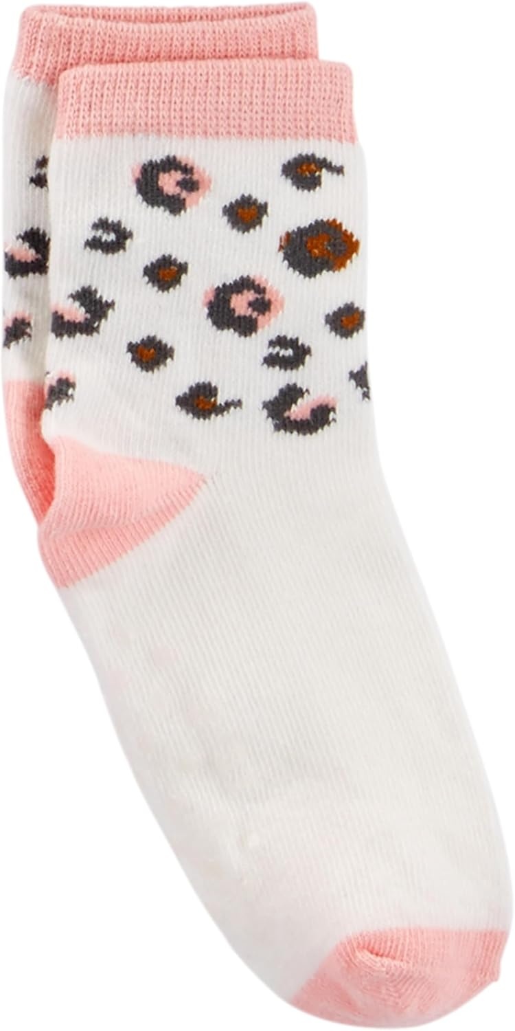 image:imageSimple Joys by Carters babyboys 12pack Neutral Sock LowAnimal PrintAvocadosCatDots