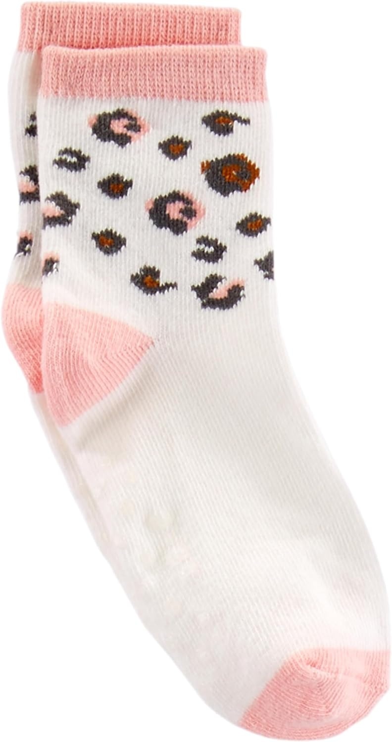 image:imageSimple Joys by Carters babyboys 12pack Neutral Sock LowAnimal PrintAvocadosCatDots