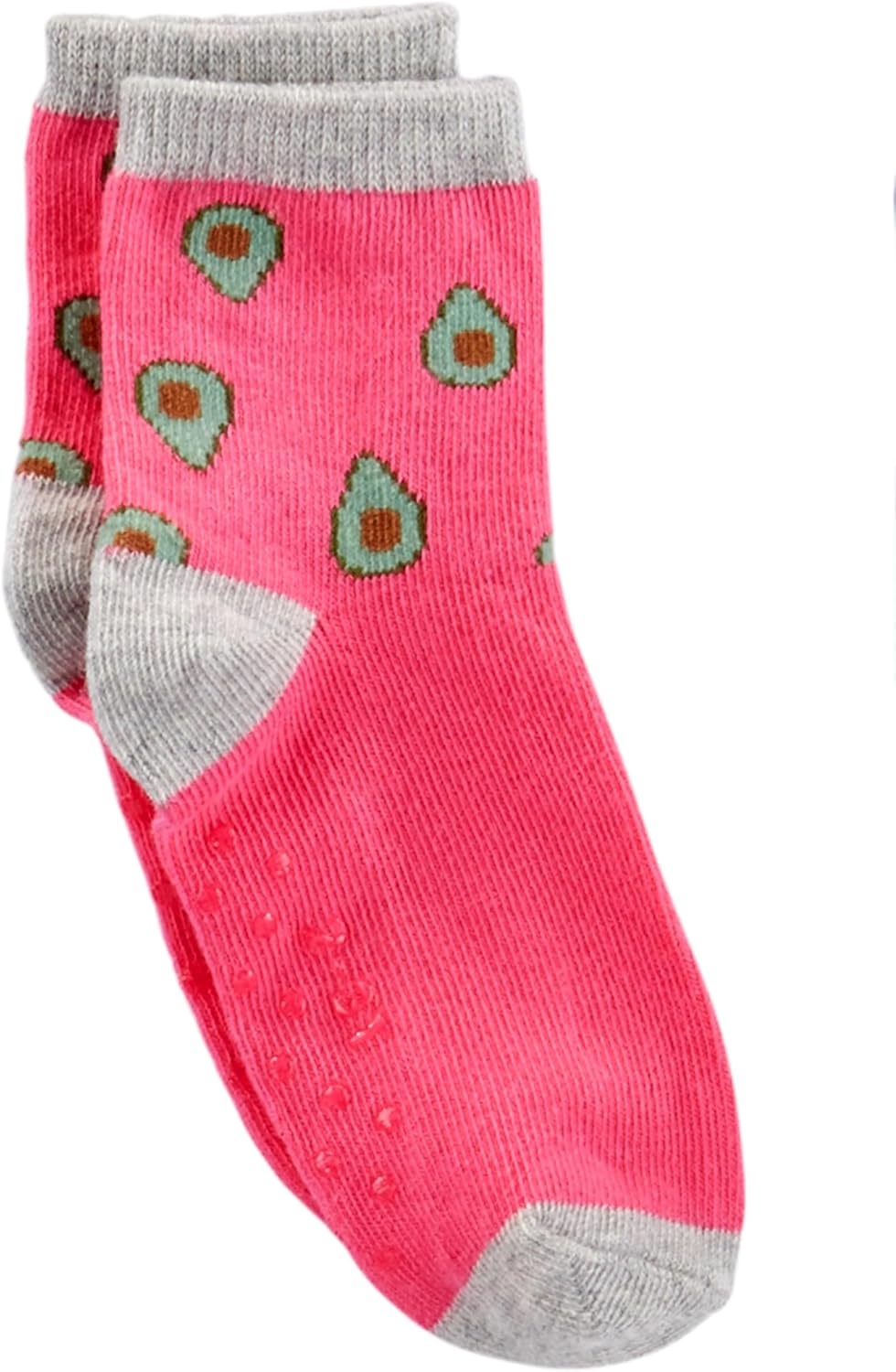 image:imageSimple Joys by Carters babyboys 12pack Neutral Sock LowAnimal PrintAvocadosCatDots