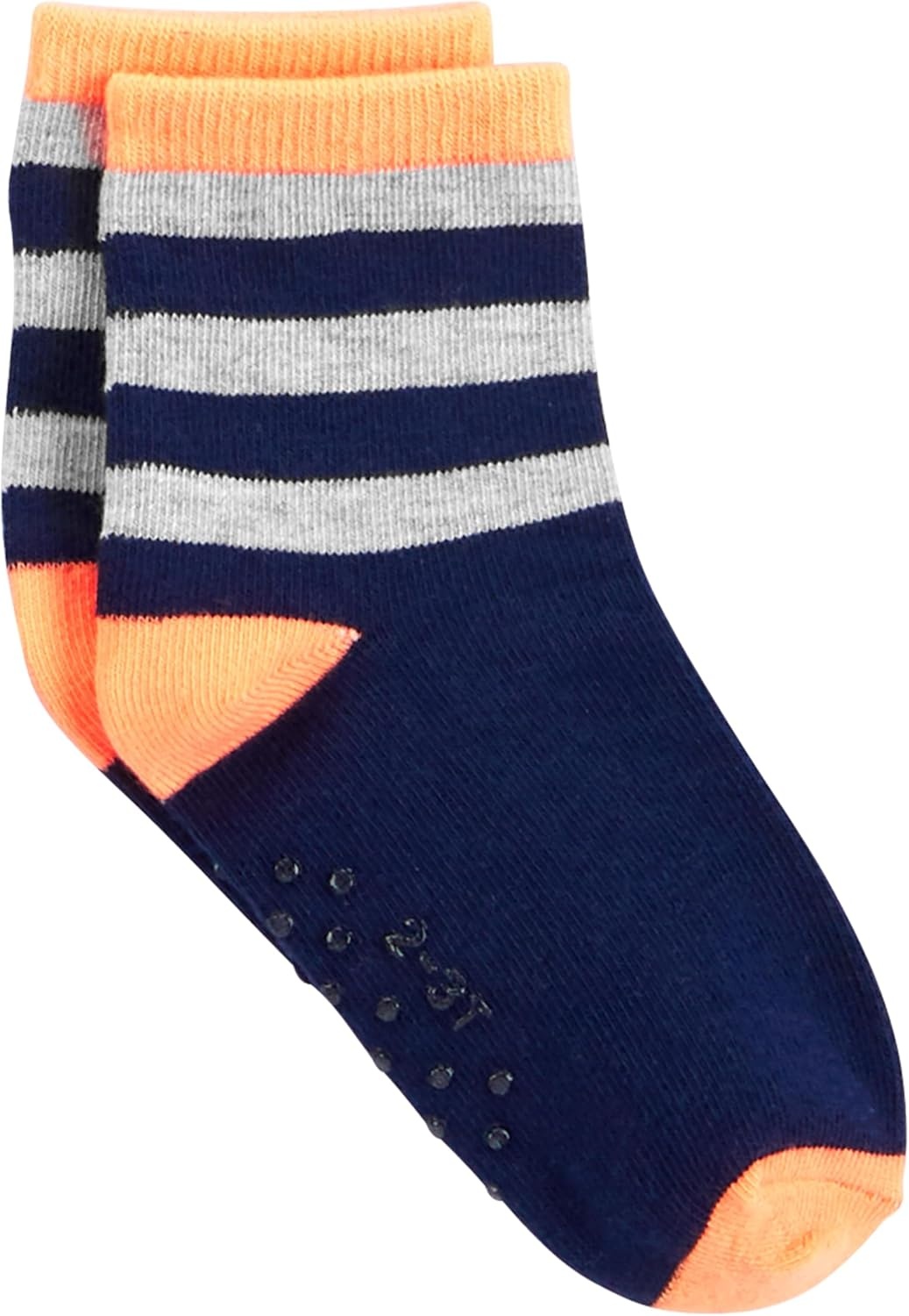 image:imageSimple Joys by Carters babyboys 12pack Neutral Sock LowMulticolorDinosaurStripe