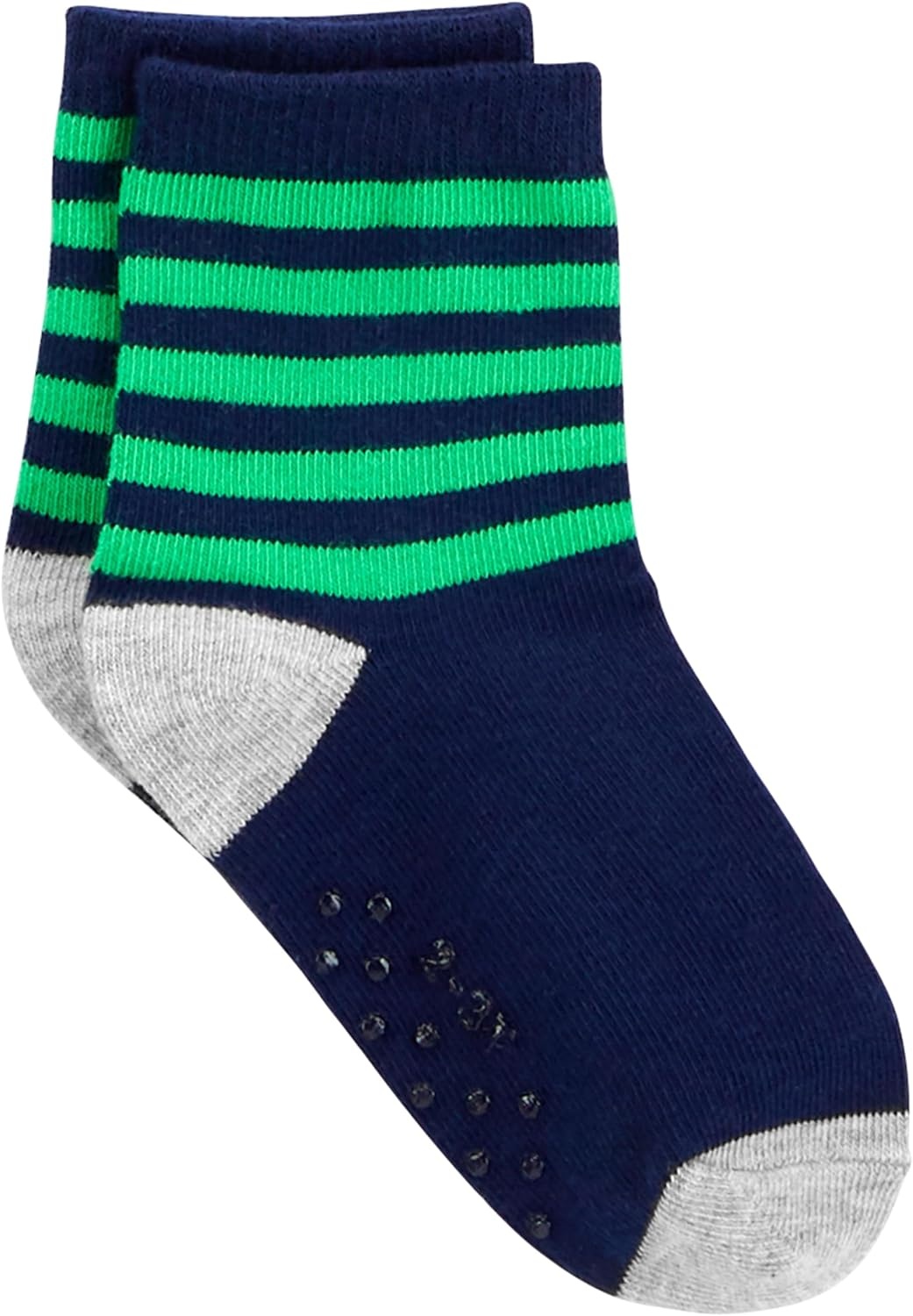 image:imageSimple Joys by Carters babyboys 12pack Neutral Sock LowMulticolorDinosaurStripe