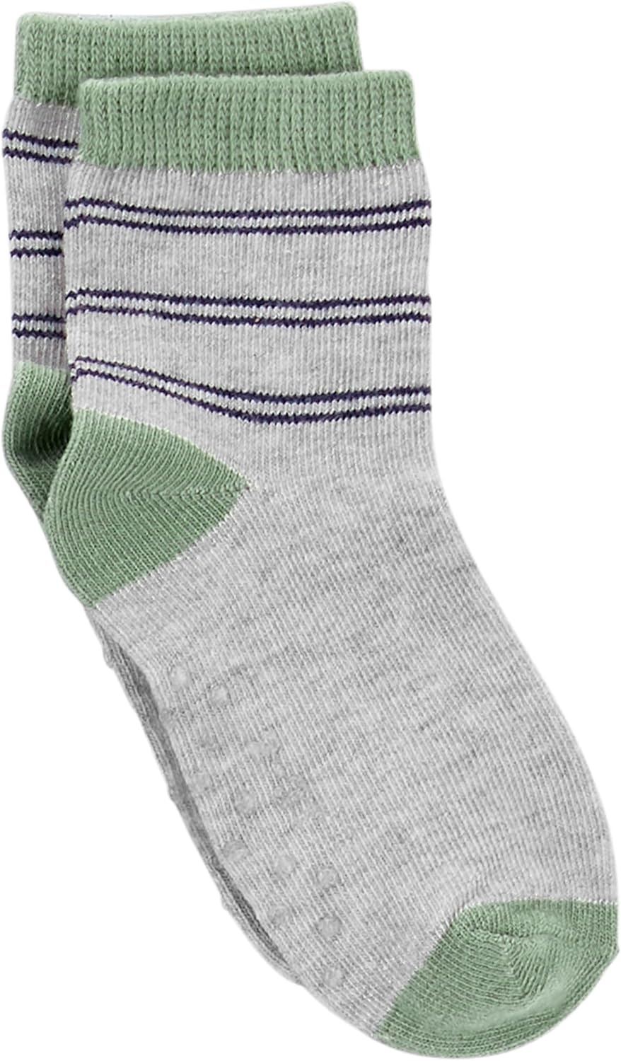 image:imageSimple Joys by Carters babyboys 12pack Neutral Sock LowMulticolorMonsterSharksStripe