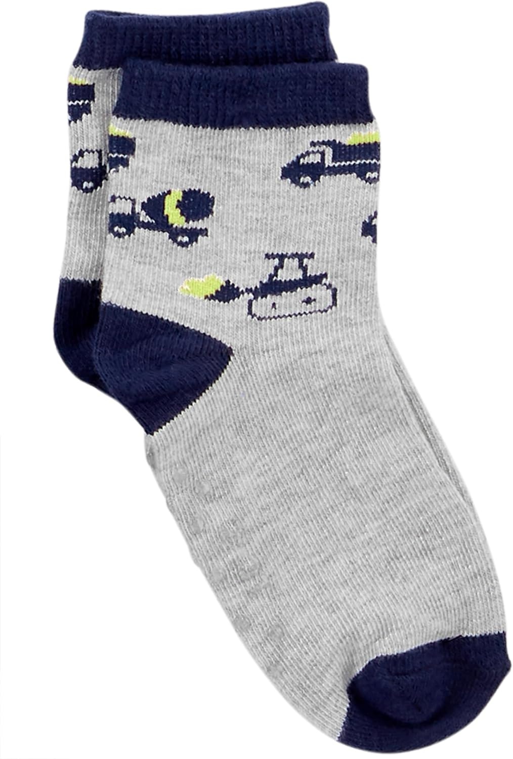 image:imageSimple Joys by Carters babyboys 12pack Neutral Sock LowMulticolorMonsterSharksStripe