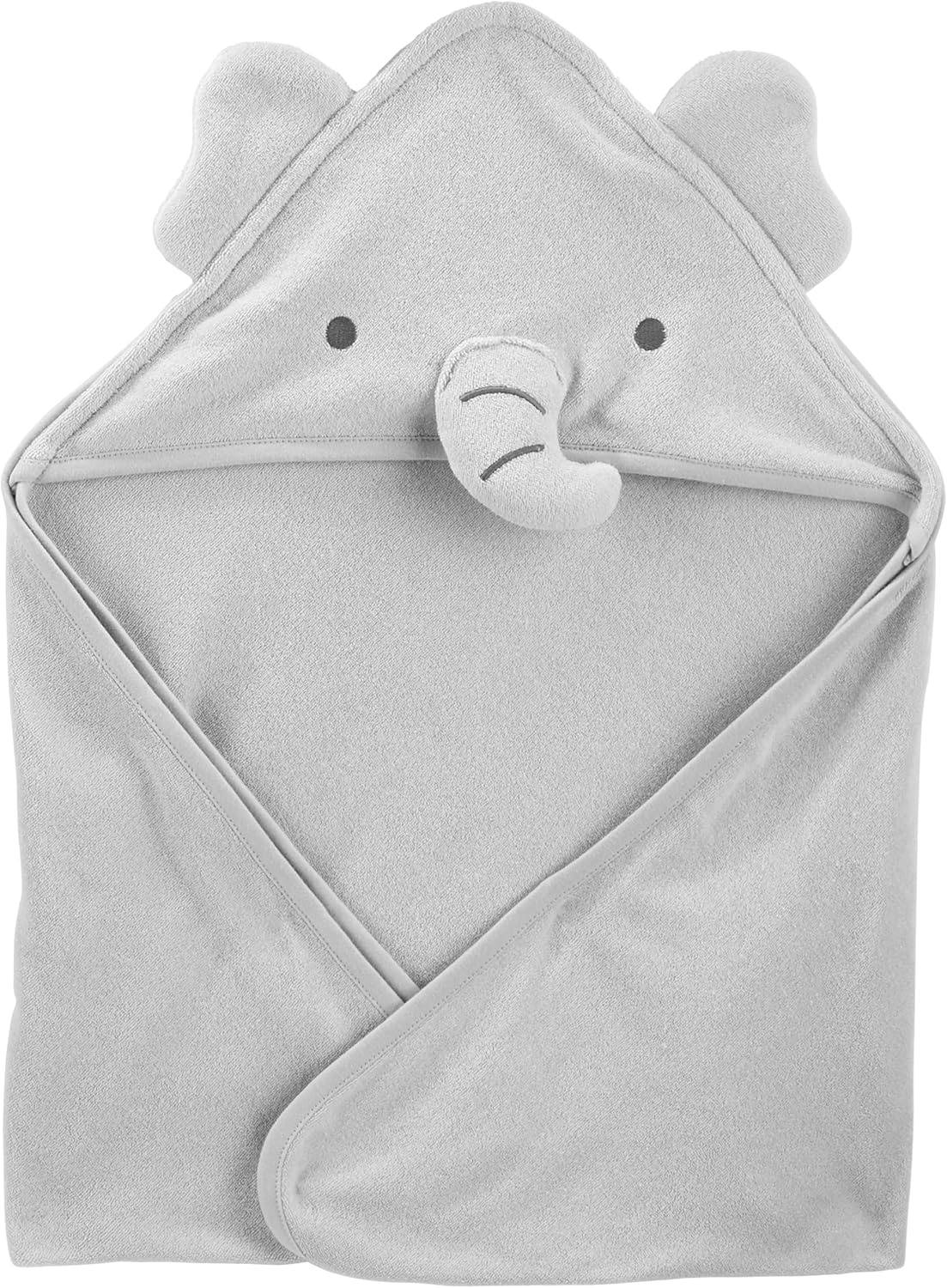image:imageSimple Joys by Carters babygirls 8piece Towel and Washcloth SetAqua BlueGrey