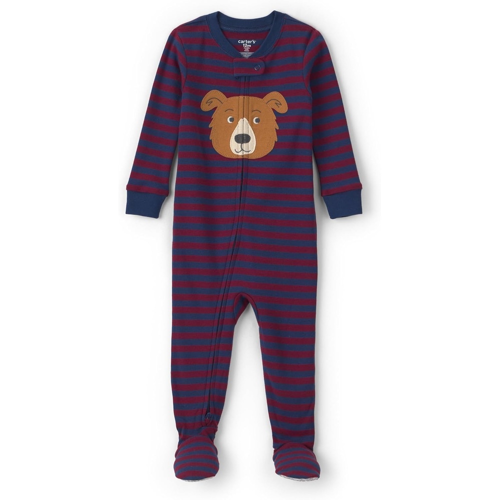 image:imageCarters Baby Boys 1piece Cotton PjDog Face