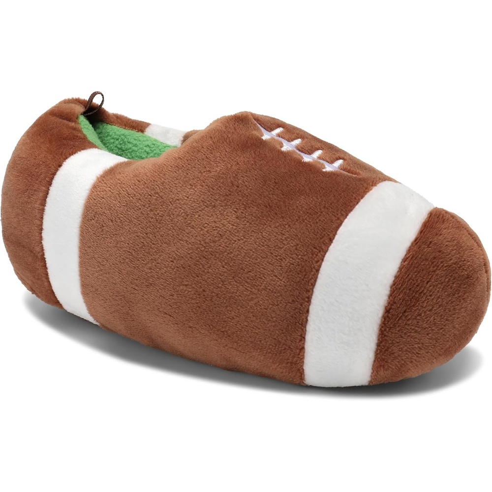 image:imageCarters Baby Boys Cozy SlipperTouchdown Brown