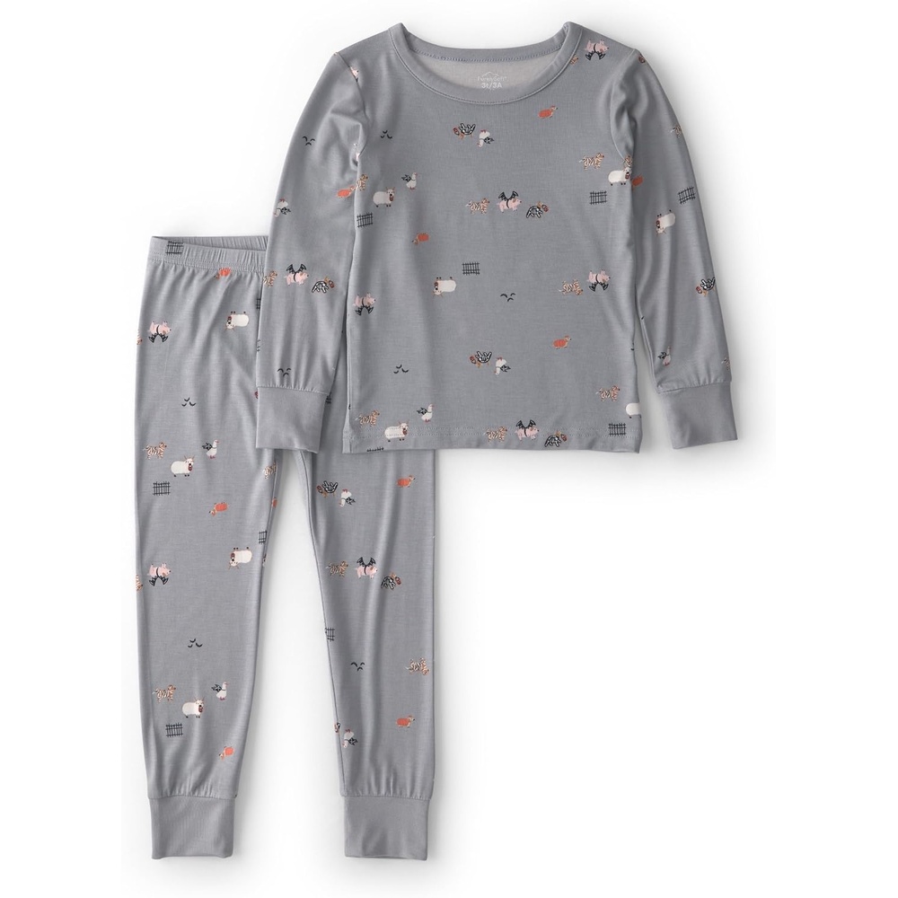 image:imageCarters Baby Purelysoft Longsleeve 2piece PajamasHalloween Print