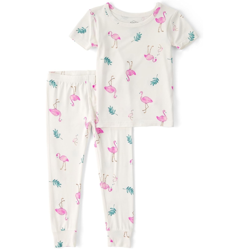 image:imageCarters Baby Purelysoft Longsleeve 2piece PajamasIvory
