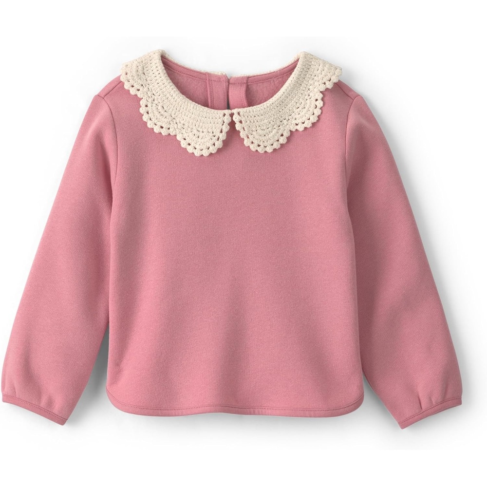 image:imageCarters BabyGirls SweaterPink Collar
