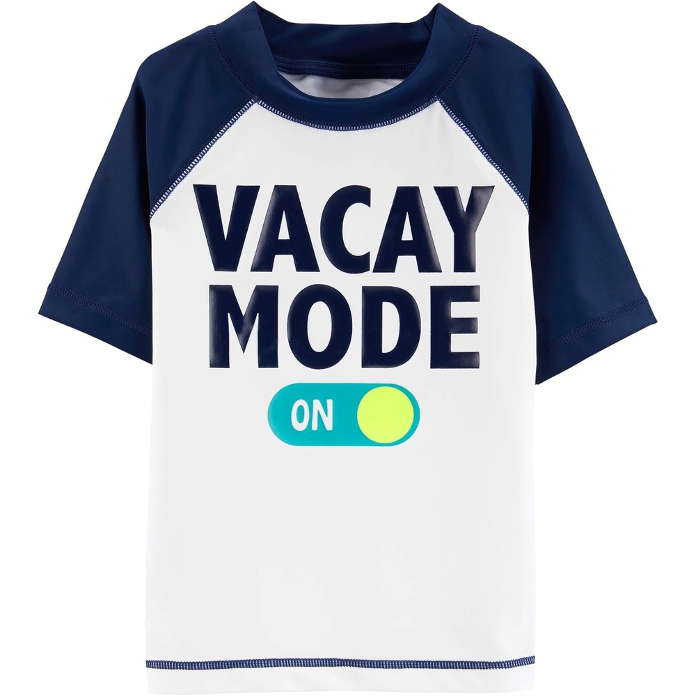 image:imageCarters Boys Baby RashguardVacay Mode
