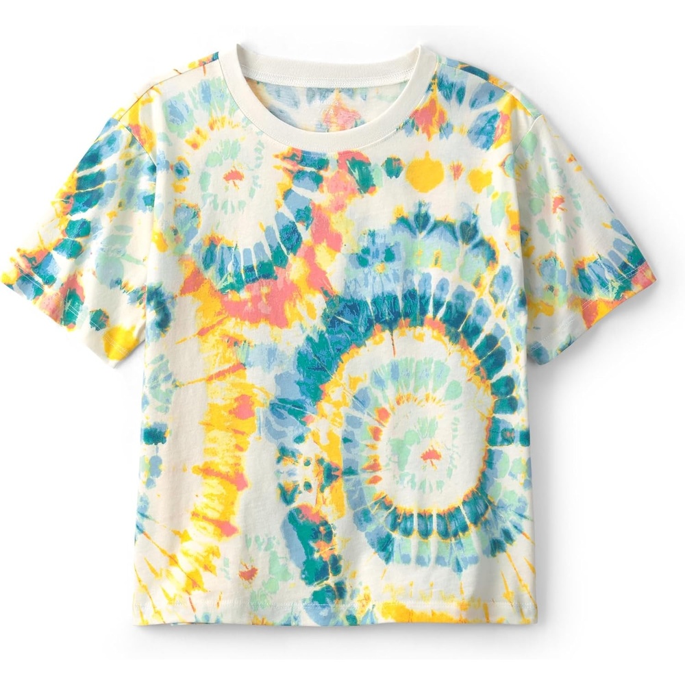 image:imageCarters Boys ShortSleeve Graphic Tee ShirtMulti Color Tie Dye