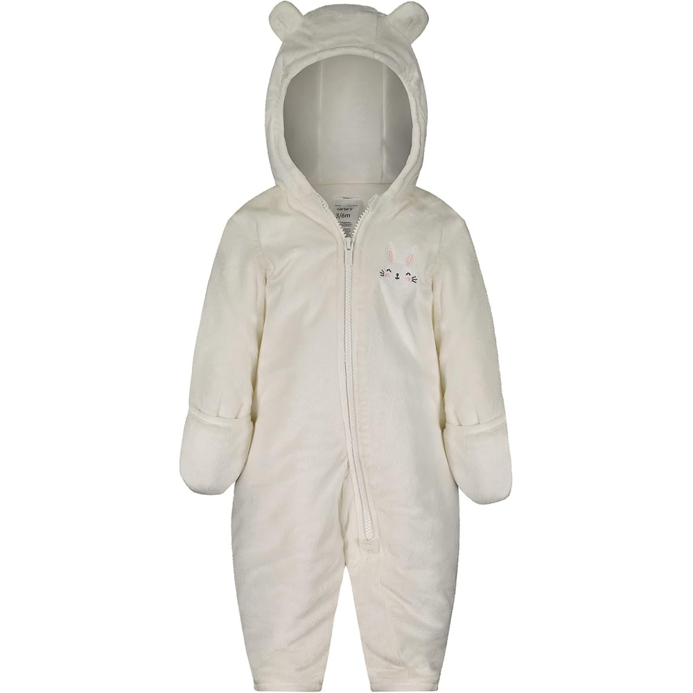 image:imageCarters babygirls Baby Infant One Piece SnowsuitIvory