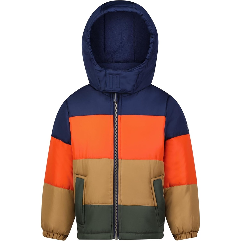image:imageOSHKOSH BGOSH Boys Heavyweight Puffer Coat Winter JacketOrange
