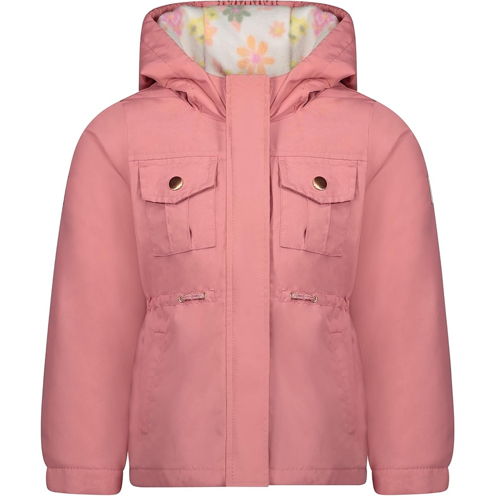 image:imageOSHKOSH BGOSH girls Midweight Fleece Lined Windbreaker JacketRose