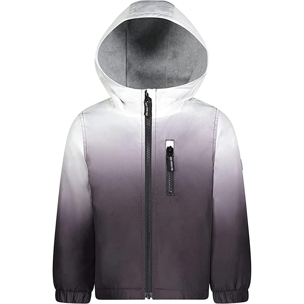 image:imageOsh Kosh boys Midweight Fleece Lined Windbreaker JacketTransitional JacketBlack White