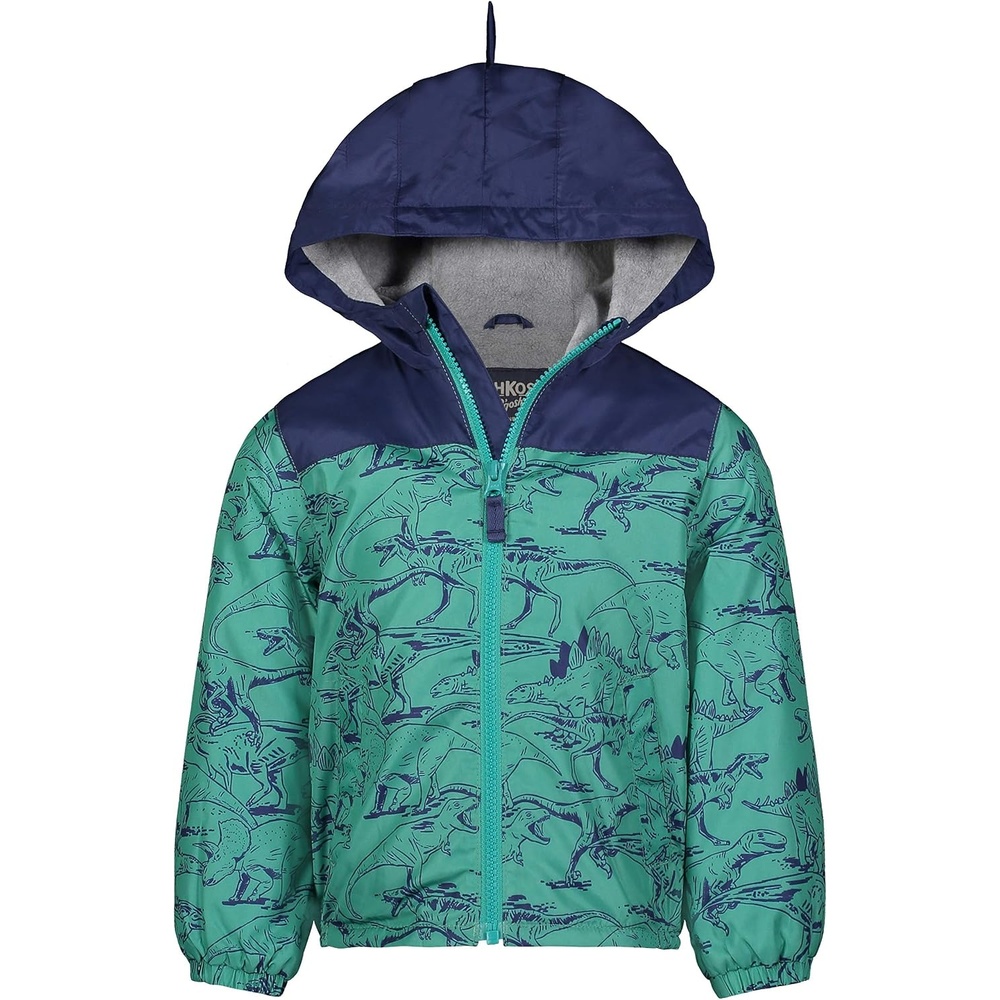 image:imageOsh Kosh boys Midweight Fleece Lined Windbreaker JacketTransitional JacketBlueGreen Moonshadow