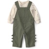 Green Olive Cream Dino