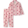 Pink Red Bows Stripe