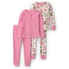 Pet Print W/Pink Stripe