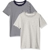 Light Grey Stripe/Black Stripe