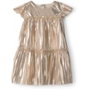 Pleated Metallic Crinkle