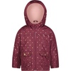 Burgundy With Hearts