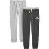 Light Grey Heather/Dark Grey Kid
