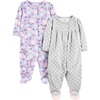 Grey Hearts/Lavender Floral