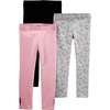 Black/Grey Animal Print/Light Pink