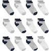 Grey/Navy/White