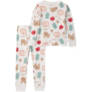 Carter’s Baby 2-piece Holiday Cotton Pj(Thanksgiving Fam Print)