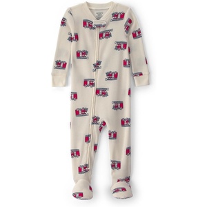 Carter’s Baby Boys’ 1-piece Cotton Pj(Firetrucks)