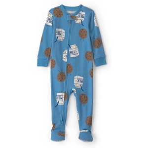 Carter’s Baby Boys’ 1-piece Cotton Pj(Milk and Cookies)