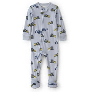 Carter’s Baby Boys’ 1-piece Fleece Pj(Blue Construction)