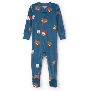 Carter’s Baby Boys’ 1-piece Fleece Pj(Blue Smores)