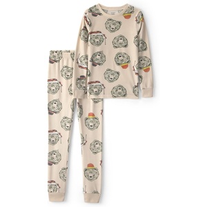 Carter’s Baby Boys’ 2-piece Fleece Pjs(Bears W Hats)