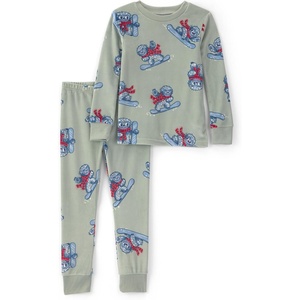 Carter’s Baby Boys’ 2-piece Fleece Pjs(Yeti Snowboard)